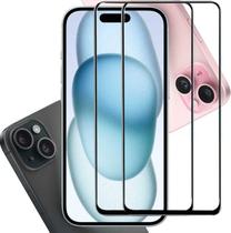 KIT 2UN Pelicula de Vidro Premium 3D para Iphone 15 KIT 2UN Pelicula de Vidro Premium 3D para Iphone 15
