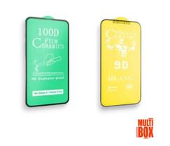 Kit 2UN: Película Protetora Cerâmica + Película Cerâmica Fosca Flexível Para Iphone 12