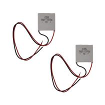 Kit 2un Placa Peltier Termoelétrica Para Bebedouro Eletrônico 60w Kit 2un Placa Peltier Termoelétrica Para Bebedouro Eletrônico 60w