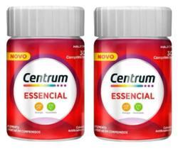 Kit 2un Polivitamínico Centrum Essencial 30 Comprimidos Cada Kit 2un Polivitamínico Centrum Essencial 30 Comprimidos Cada