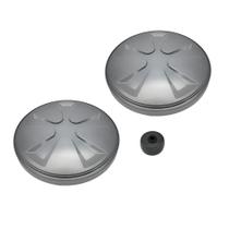 Kit 2un Roda Rodinha Traseira e Rodízio Compatível com Aspirador WAP Ambiance Turbo Bagless