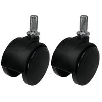 Kit 2un Rodizio Roda Rodinha Compatível com Extratora WAP Aqua Cleaner FW008545
