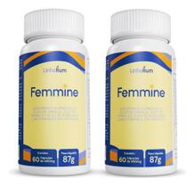 Kit 2un Suplem Mulher Femmine Alivia Tpm Menopausa Linhahum