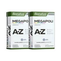 Kit 2un Suplemento Alimentar Megapoli A-Z 60Cpr - Bionatus
