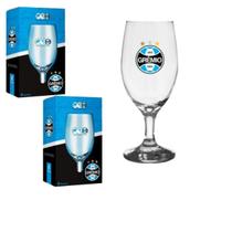 Kit 2Un Taça Tulipa Vidro 330Ml Reforçado Vinho Chopp Kit 2Un Taça Tulipa Vidro 330Ml Reforçado Vinho Chopp