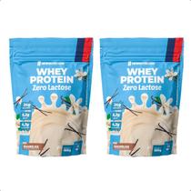 Kit 2un Whey Protein Zero Lactose 900g New Nutrition