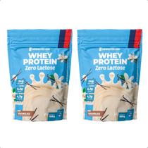 Kit 2un Whey Protein Zero Lactose 900g New Nutrition Kit 2un Whey Protein Zero Lactose 900g New Nutrition