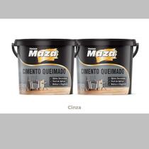 Kit 2und Cimento Queimado Maza Cinza 5,6kg Premium Kit 2und Cimento Queimado Maza Cinza 5,6kg Premium