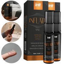 Kit 2und Inflate Xxl Intt Gel Masculino Inchaço Dilatador 15ml Neutro Kit 2und Inflate Xxl Intt Gel Masculino Inchaço Dilatador 15ml Neutro