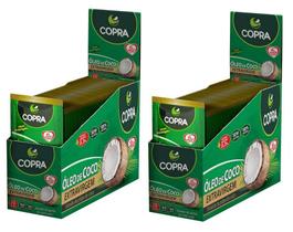 Kit 2uni Óleo de Coco Extra Virgem em sachê (40x 15ml) Copra
