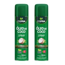Kit 2uni Óleo de Coco Extra Virgem Spray 100ml - Copra