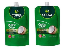 Kit 2uni Óleo de Coco Extravirgem 100ml pouch - Copra