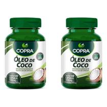 Kit 2uni Óleo de Coco Extravirgem 120 cáps - Copra