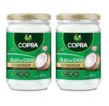 Kit 2uni Óleo de Coco Extravirgem 500ml - Copra