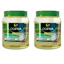 Kit 2uni Óleo de Coco (sem sabor) 1 Litro - Copra
