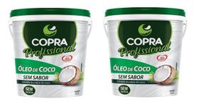 Kit 2uni Óleo de Coco sem sabor Balde 3,2kg - Copra