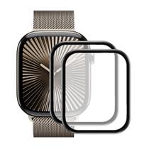 Kit 2uni. película de proteção para Apple Watch S10 42mm