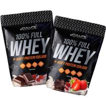Kit 2x 100% Pure Whey Isolado Concentrado Zero Açúcar 900g