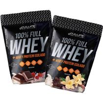 Kit 2x 100% Pure Whey Isolado Concentrado Zero Açúcar 900g Kit 2x 100% Pure Whey Isolado Concentrado Zero Açúcar 900g