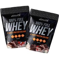 Kit 2x 100% Pure Whey Isolado Concentrado Zero Açúcar 900g