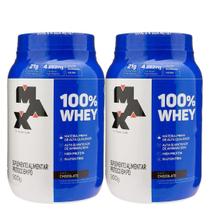 Kit 2x 100% Pure Whey Protein 900g Max Titanium (Baunilha)