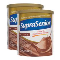 Kit 2X 400g SupraSenior Chocolate Suplemento Alimentar