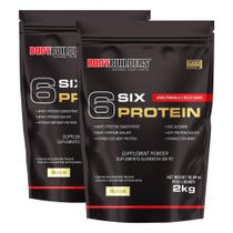 KIT 2x 6 Six Protein 2kg - Bodybuilders KIT 2x 6 Six Protein 2kg - Bodybuilders
