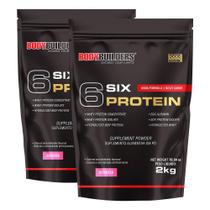 KIT 2x 6 Six Protein 2kg - Bodybuilders KIT 2x 6 Six Protein 2kg - Bodybuilders