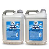 Kit 2X Água Sanitária 5L Com Cloro Ativo RC 10L Kit 2X Água Sanitária 5L Com Cloro Ativo RC 10L