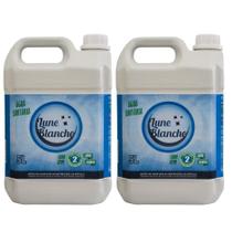 Kit 2X Água Sanitária 5L Com Cloro Ativo RC Lune Blanche 10L