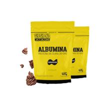 Kit 2x Albumina 420g Naturovos (Total 840g)