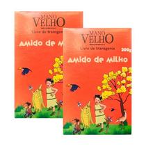 Kit 2X: Amido De Milho Não Transgênico Mano Velho 200G Kit 2X: Amido De Milho Não Transgênico Mano Velho 200G