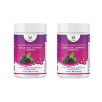 Kit 2x Amora Cisteína, Vitaminas e Minerais 2x60 cps - Vital Natus
