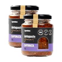 Kit 2X: Antepasto Caponata Gourmet Lyovibes 200G