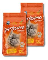 Kit 2x areia gatissimo 12kg Kit 2x areia gatissimo 12kg