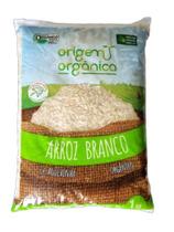 Kit 2X: Arroz Agulhinha Longo Branco Origem Orgânica 1kg