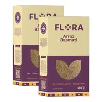 Kit 2X: Arroz Basmati Polido Flora 500G