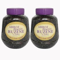 Kit 2x Arroz Preto Negro Integral Piagui 500g Ruzene Kit 2x Arroz Preto Negro Integral Piagui 500g Ruzene
