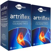 Kit 2X Artriflex Colágeno Tipo 2 40Mg 30 Cada Qualy Nutri Kit 2X Artriflex Colágeno Tipo 2 40Mg 30 Cada Qualy Nutri