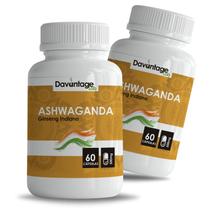 Kit 2x Ashwa gandha 120 Cápsulas 500mg O Verdadeiro Ginseng indiano