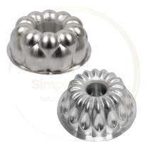 Kit 2x Assadeira Forma De Bolo Gomada 4 + Gota G (20x8cm)