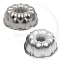 Kit 2x Assadeira Forma De Bolo Gomada 4, Suiça 1 (20x8cm)