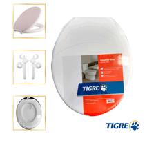 Kit 2x Assento de vaso sanitario Max plena 1 Cinza e 1 branco