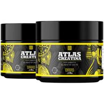 Kit 2x Atlas Creatina 90g - Iridium Labs Sabor Sem Sabor