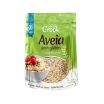 Kit 2X: Aveia Em Flocos Médios Sem Glúten Leve Crock 200G