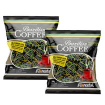 Kit 2x Bala Brazilian Coffee Florestal 500g Total 1kg Kit 2x Bala Brazilian Coffee Florestal 500g Total 1kg