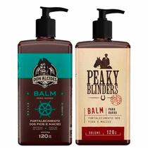 Kit 2x Balm Barba Calico Jack e Peaky Blinders Don Alcides