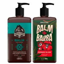 Kit 2x Balm Para Barba Calico Jack e Guaraná Don Alcides