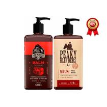 Kit 2x Balm Para Barba Negra E Peaky Blinders Don Alcides