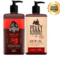 Kit 2x Balm Para Barba Negra E Peaky Blinders Don Alcides